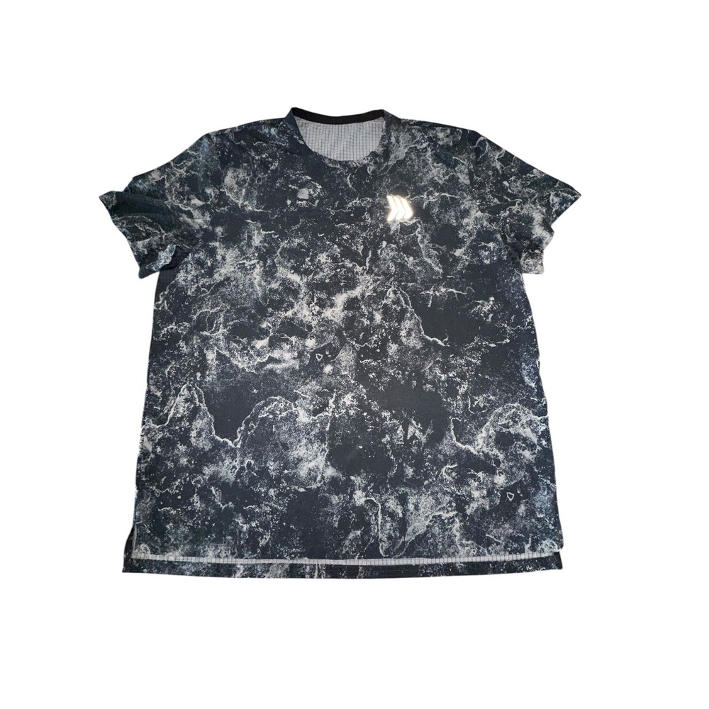 Gillz‎ Recon SS Fishing Shirt Size XXL Black/White Storm Camo Performance